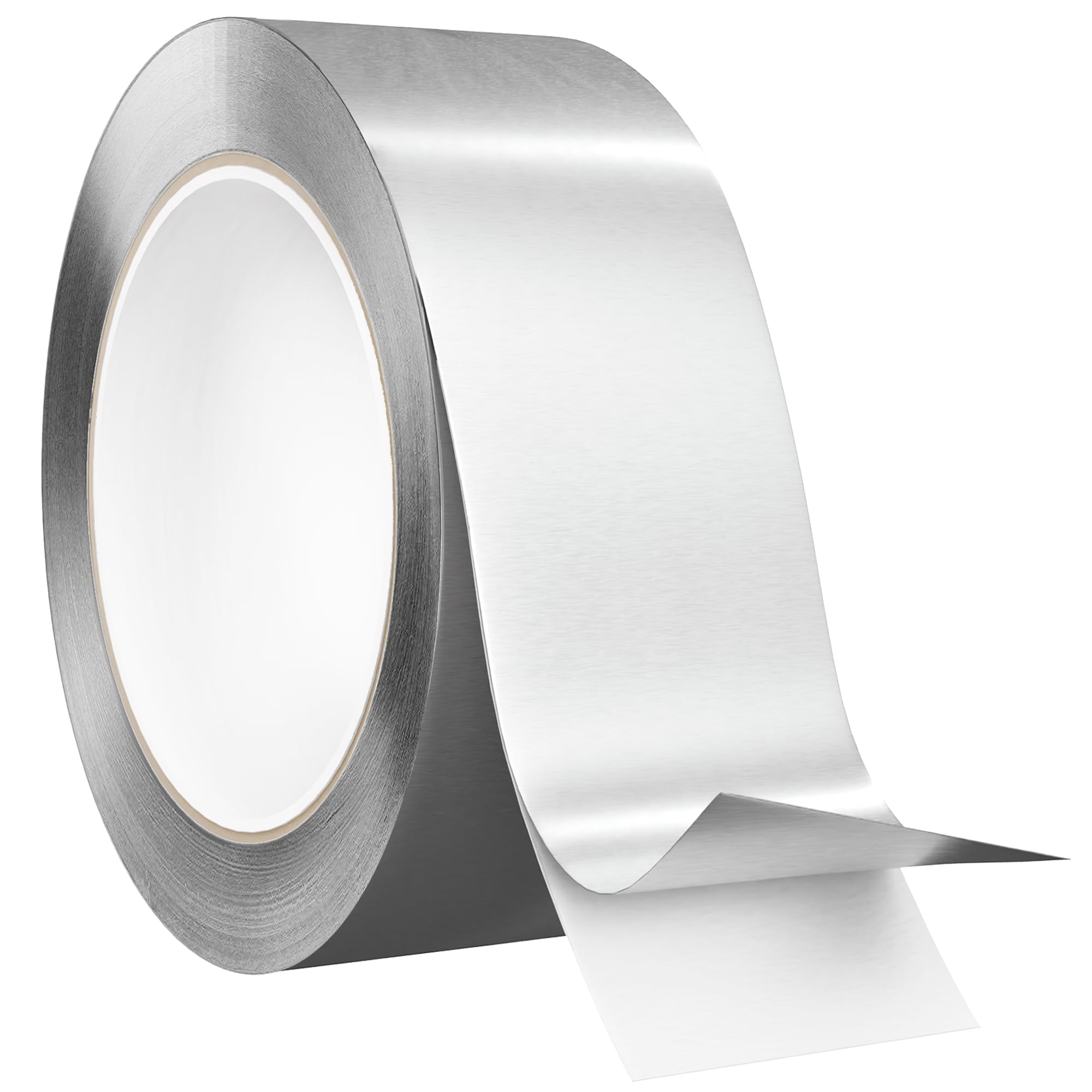 EconoHome Premium Aluminum Foil Tape - 2 inch x 33 yd (3.6 mil) - Adhesive Barrier for Sealing HVAC, Hot & Cold Air Ducts, Dryer Vents - Resilient Against Moisture, Flames, UV Rays