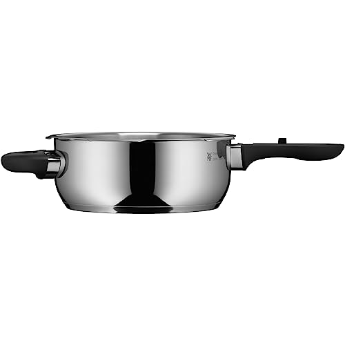 WMF Perfect Plus – Set with Quick Cooker Diameter 22 cm Diameter of 4 Litres and a Half + Body 3 Litres with Flame Protection, Cromargan Stainless Steel for Induction