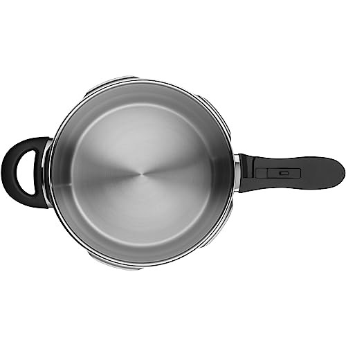 WMF Perfect Plus – Set with Quick Cooker Diameter 22 cm Diameter of 4 Litres and a Half + Body 3 Litres with Flame Protection, Cromargan Stainless Steel for Induction