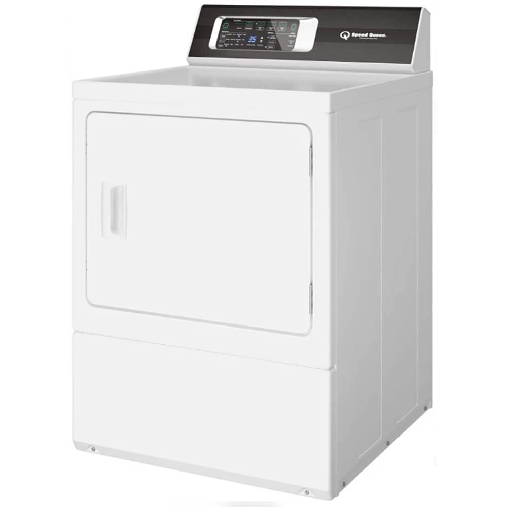 Speed Queen ADA 7 Cu. Ft. White Sanitizing Electric Dryer With Pet Plus