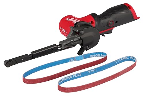 Milwaukee Sander w/Abrasive Belt 1/2" X 18" - 12V Fuel - 2482-20 Without Battery and Without Charger