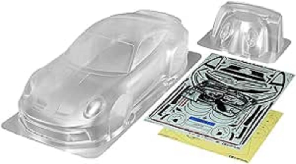 Tamiya 51705 1/10 Scale RC Porsche 911 GT3 992 Body Parts Set