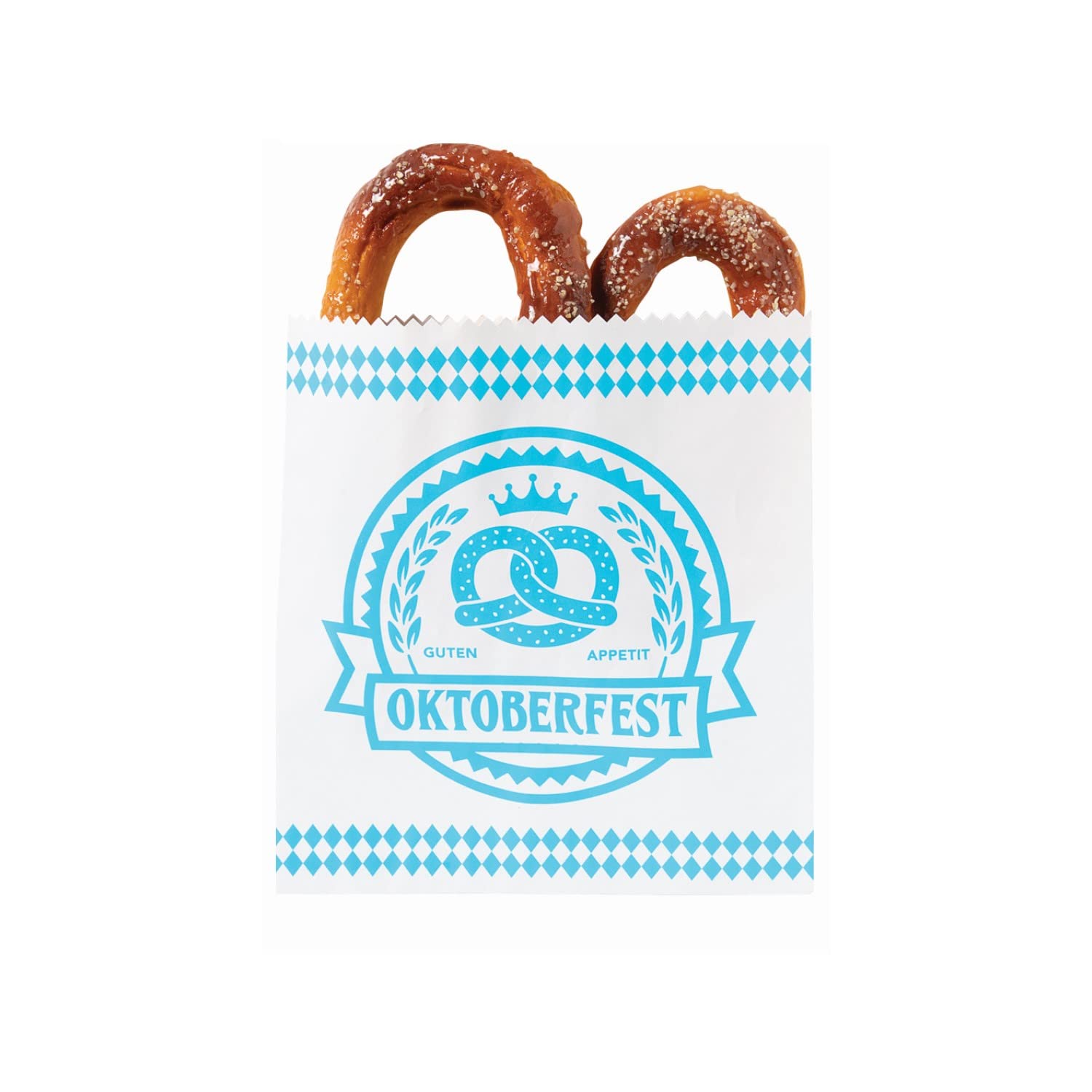 Fun Express 50 piece Oktoberfest Pretzel To-Go Bags