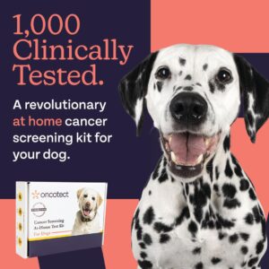 Oncotect Essential Dog Cancer Screening Test Kit, Easy to Use at Home Cancer Detection, Affordable Non-Invasive Urine-Based Test, Works On All Dog Breeds and Ages