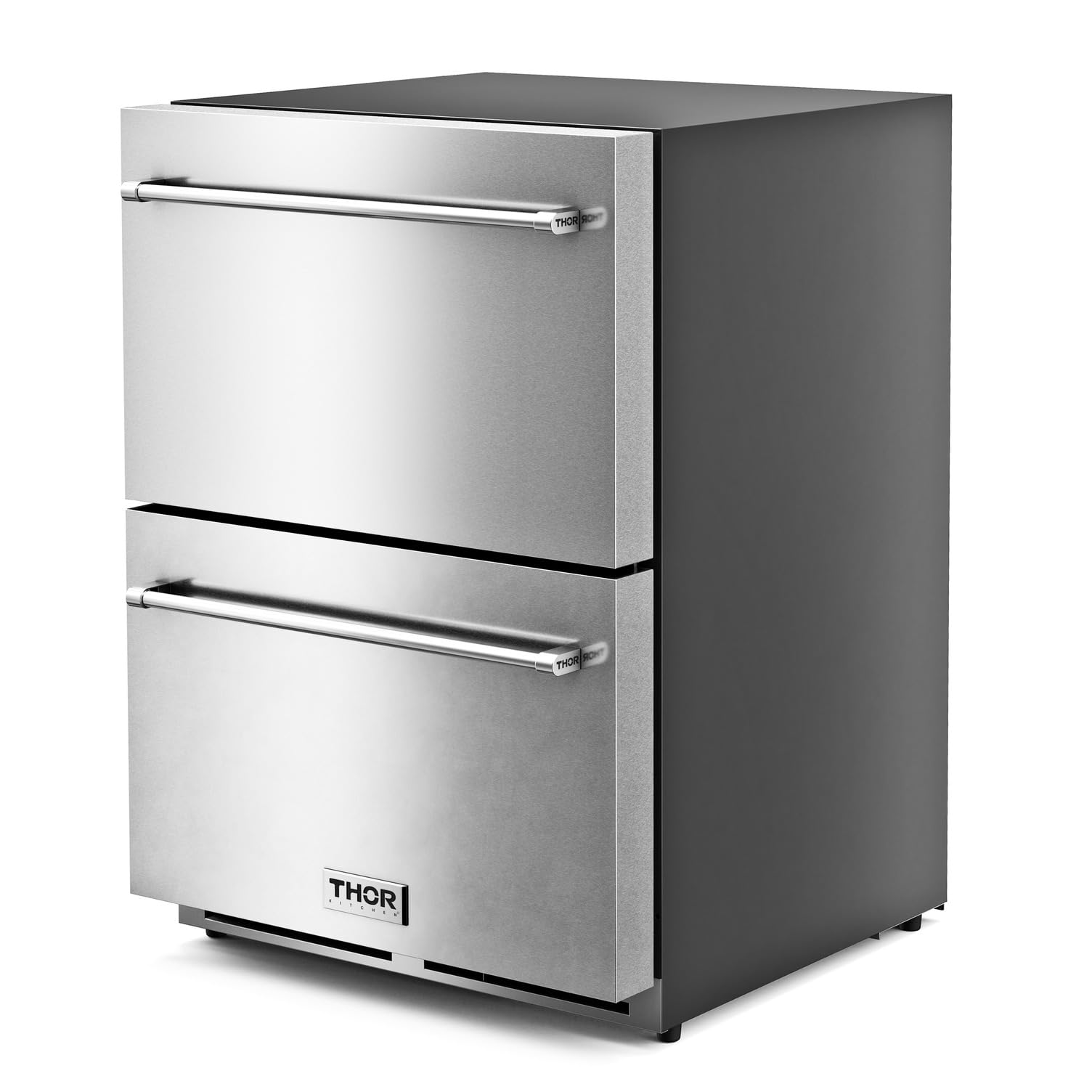 THOR Kitchen Indoor/Outdoor 24-Inch Freezer Drawer in Stainless Steel - Model TRZ24U