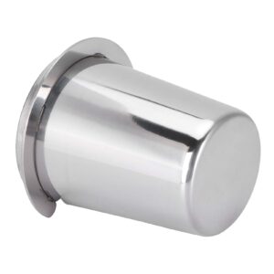 Haosie 51mm Dosing Cup, Stainless Steel Coffee Powder Dosing Cup, Mug Coffee Powder Feeder Part for Espresso Machine