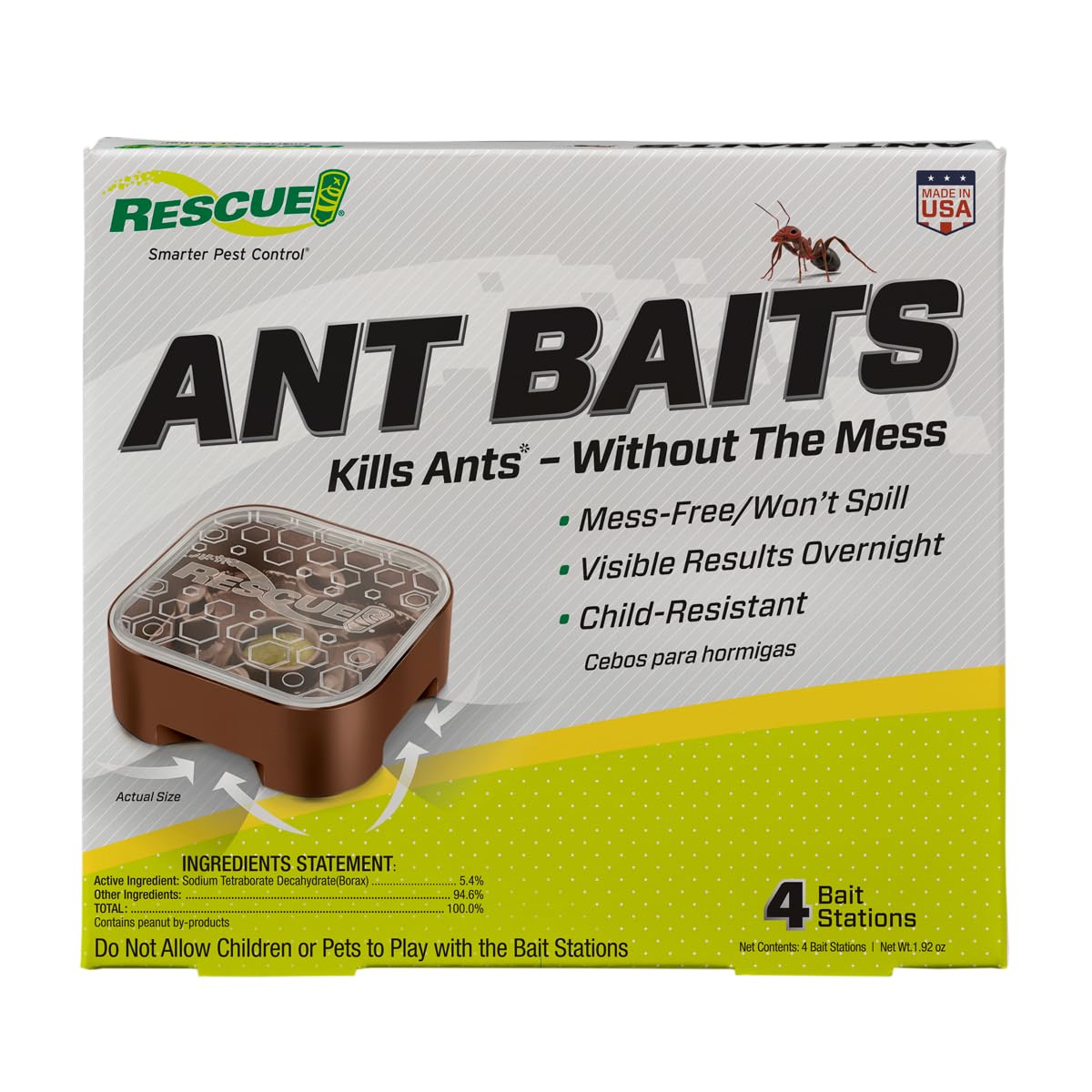 RESCUE! Ant Baits - 4 Bait Stations