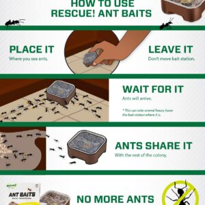 RESCUE! Ant Baits - 4 Bait Stations