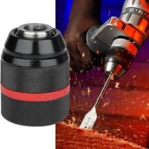 Keyless Hand Drill Chuck, for Milwaukee M18, 1/2-20UNF Mount 2~13mm Self-tighten Drill Chuck for Hand Drill Impact Driver Power Drill ﻿