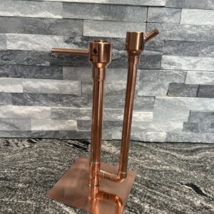 CoProof Copper Proofing Parrot for Distilling, Brewing Beer, Moonshine, Tequila 100% Lead Free for Use with Alcometer Proof Hydrometer Polished