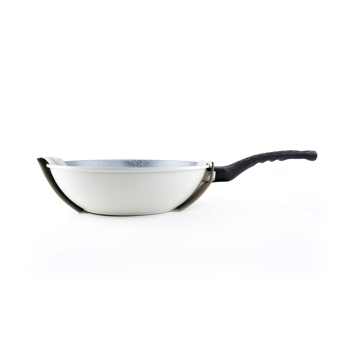 Neoflam Cast Aluminum Nonstick Wok | Easy to Use, Lightweight, Dishwasher Safe | Made in Korea (12", 30cm)