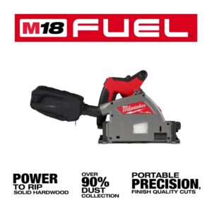 Milwaukee 2831-21 M18 FUEL 18V 6-1/2" Cordless Li-Ion Plunge Track Saw Kit