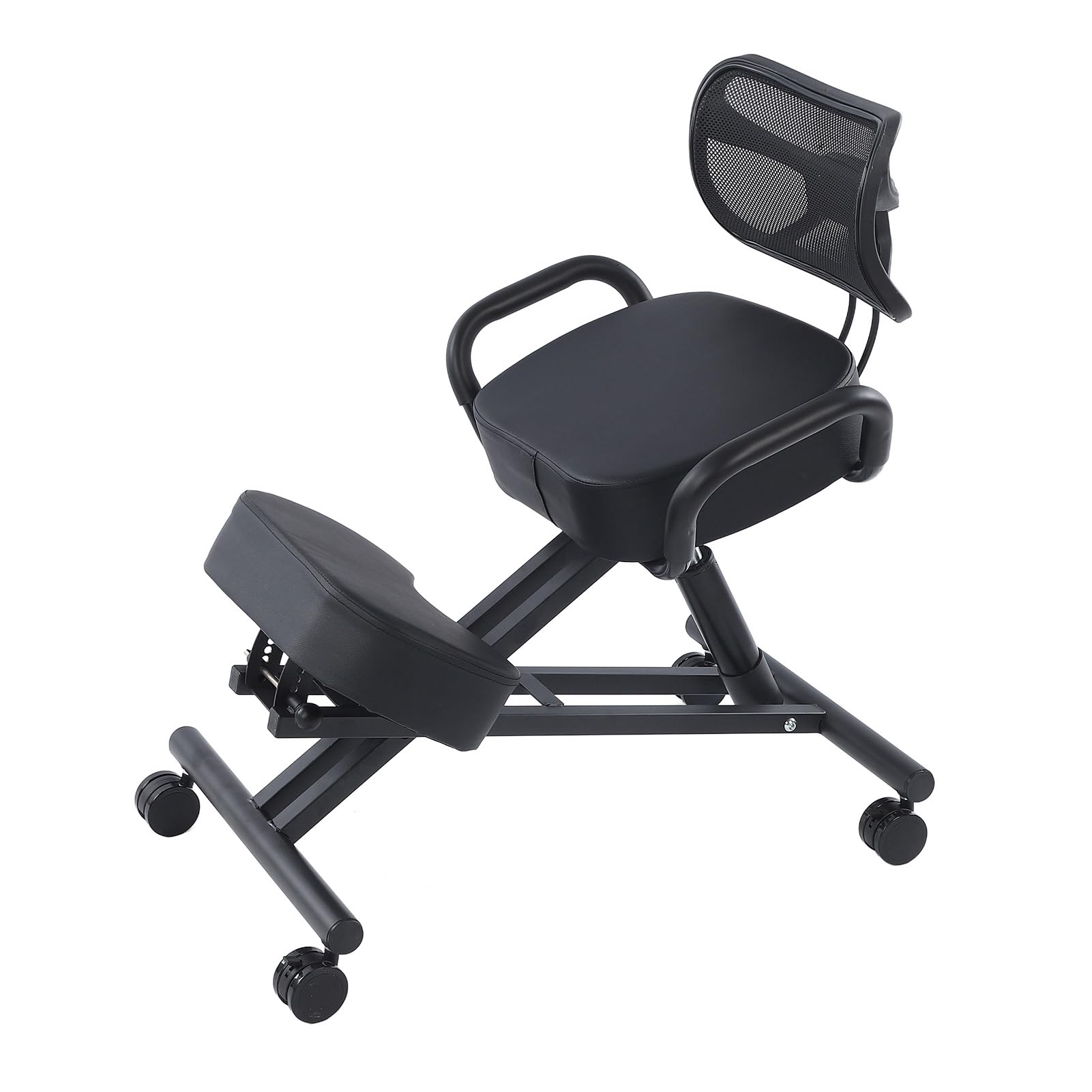 Aramox Orthopaedic Stool, Kneeling Chair with Cushion Upgraded Kneeling Chair for Office for Meeting Room for Home Task for Reception for Banking