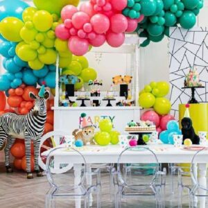 Ponamfo Lime Green Balloons Garland Kit - 154 Pcs 5/10/12/18 Inch Latex Balloon Arch Kit as Birthday Party Balloons Gender Reveal Balloons Baby Shower Balloons Wedding Anniversary Bridal Shower Party