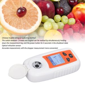 ST335A Digital Display Saccharimeter Refractometer Fruit Sugar Meter High Precision Sugar Detection Measurement Sweetness Tester