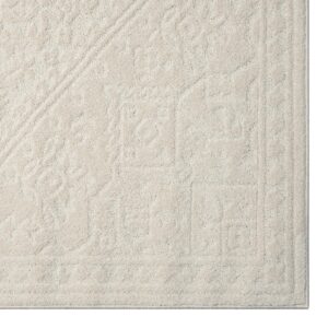 LUXE WEAVERS Moroccan Medallion Cream 5X7 Area Rug