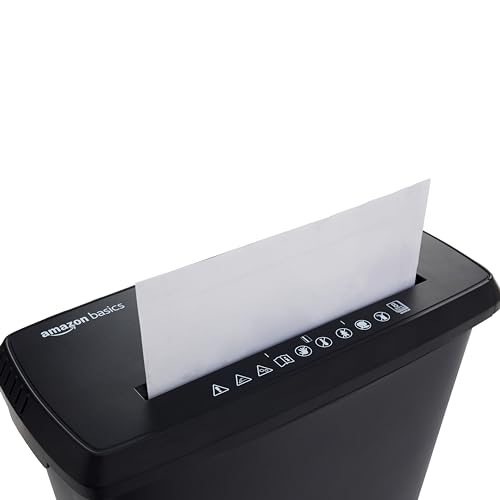 Amazon Basics Paper Shredder Sharpening and Lubricant Sheets - Pack of 24