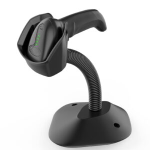 Symcode Universal Barcode Scanner Stand Hands Free Barcode Scanning Barcode Scanner Cradle Holder Base Angle and Height Adjustable Head for Supermarket Retail Store School Library Logistic Warehouse