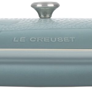 Le Creuset Heritage Stoneware Oval Fish Baker, 1.7qt., Sea Salt