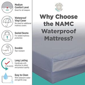 NAMC Urine and Waterproof – Adult Queen (80" x 60") Bedwetting Mattress