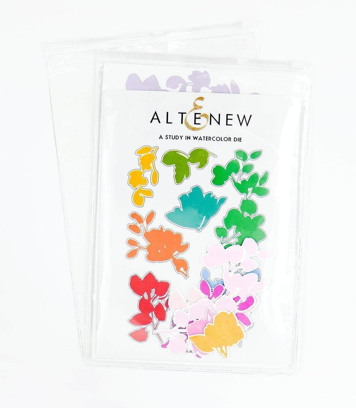 Altenew Medium Plastic Storage Pouches, Luscious, Thick, Zipper Included, Crafter's Organizing Supplies, 25 Count