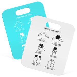 t shirt folder board 2pcs shirt folding board sturdiness clothes folder t shirt folder clothes folding board plastic laundry folder home storage tool for adults wrinkle