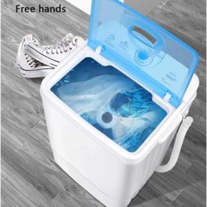 MISMORI Portable Shoes Washing Machine, Portable Shoes Washing Machine, Mini Portable Washing Machine, Smart Lazy Automatic Shoes Washer, For Apartments Camping Dorms Business Trip College Rooms