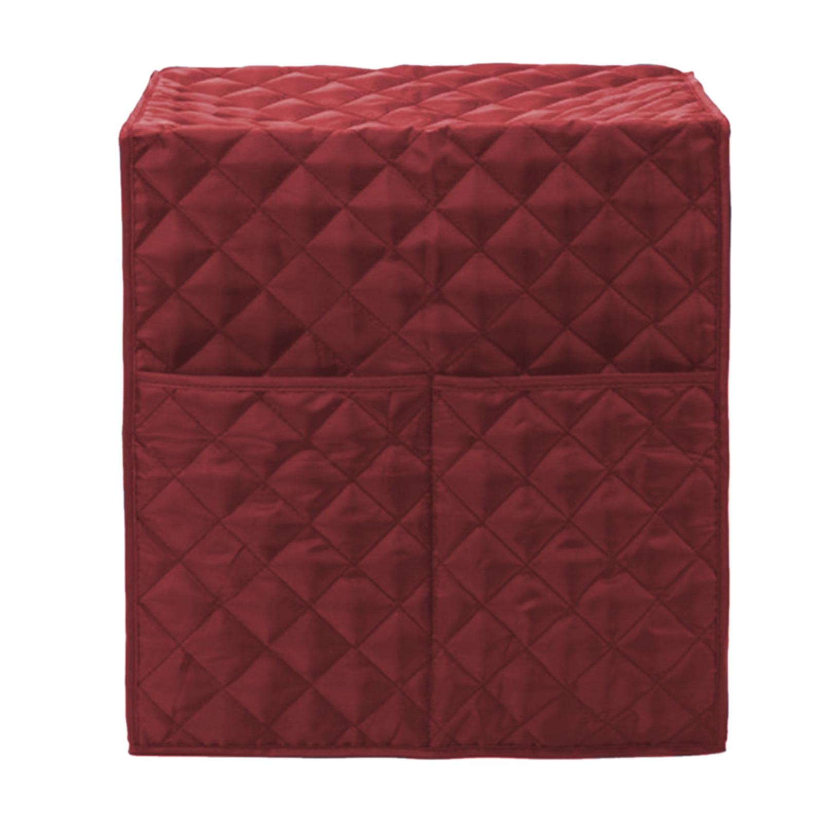 ＫＬＫＣＭＳ Coffee Machine Cover, Espresso Machine Quilted Protective Cover, Kitchen Appliance Covers, , red