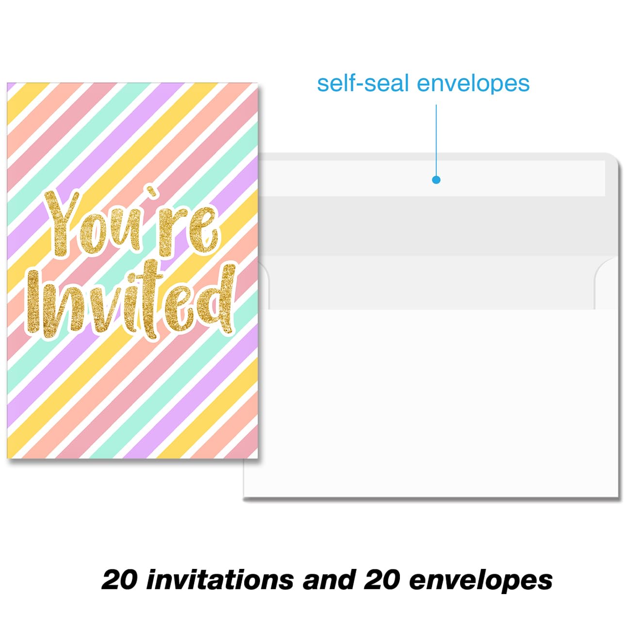 Water Slide Birthday Party Invitations with Envelopes Set of 20 Pink Flamingo Water Splash Bash Pool Birthday Party Invites Fill in Blank