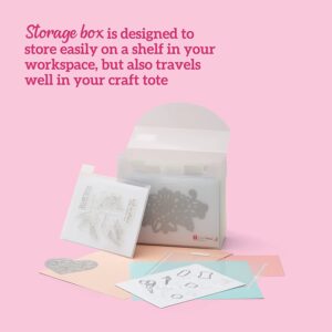 Totally Tiffany Die and Stamp Storage Power Pack, Bundle of 3 Packs, Storage for up to 90 Stamp and Die Sets