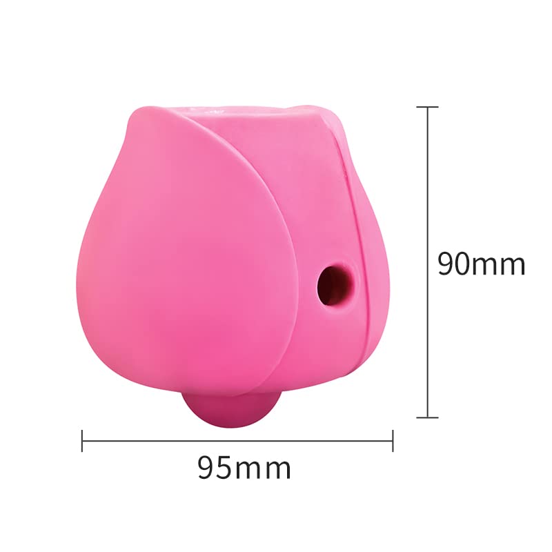 Dxmnoly Dog Treat Ball Food Dispensing Toys, Soft Rubber Chewers Treats Stuffable Dog Toys, Tumbler Leaking Ball Dog Toys for Teeth Cleaning and Food Leakage for Small Medium Large Dogs