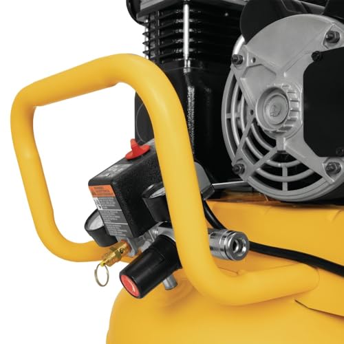 Dewalt DXCM251.COM 2 HP 25 Gallon 200 Max PSI 7.7 SCFM @ 40 PSI 6.2 SCFM @ 90 PSI Oil-Lubed Belt Drive Electric Portable Vertical Air Compressor