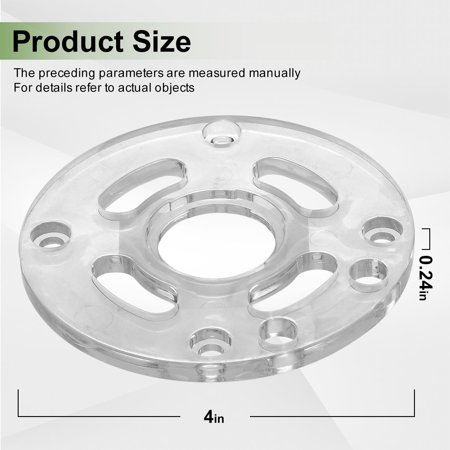 DNP613 Router Sub Base for DE-WALT 20V Compact Routers, Replace DNP613, Fits Model DCW600B, DWP611, DWP611PK More, Round