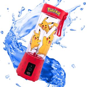 Uncanny Brands Pok mon Pokémon USB-Rechargeable Portable Blender