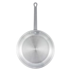 Winco AFP-8S Commercial-Grade Aluminium Fry Pan/Skillet, 8", Silver