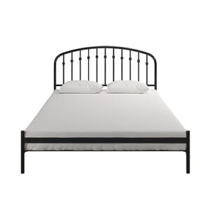 DHP Narla Metal Platform Bed, Queen, Black