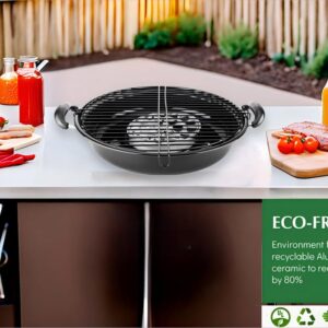 Estufa Asador Mexicano Stovetop Grill Indoor Grill Estufa Pratti Asador Asahi Estufa Asasting Mexican Stove With Grill Spinning Disc Esmalte Acero Inoxidable