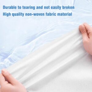 ANDECH Disposable Bed Sheets Travel Disposable Bedding Set Portable Travel Sheets for Hotel One Time Bedsheet Travel Bed Cover (Travel 4-Piece Double) 2 Sets Birthday Gift