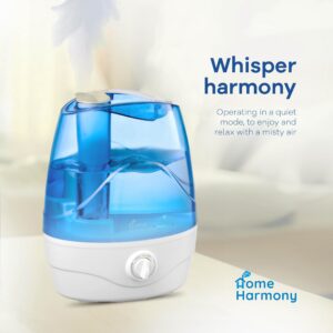 Cool Mist Humidifiers for Bedroom – 3.5L Large Room Humidifier – Personal Humidifier with 360-Degree Rotating Nozzle and Auto Shut-Off – Quiet Baby Humidifiers for Nursery, Bedroom