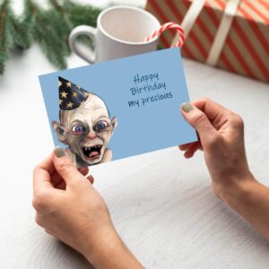 XXDJLP Humour Birthday Cards Gifts for Boyfriend Girlfriend, Awesome Best Friend Birthday Card for Him Her, Cheeky Bday Gifts Idea for Husband Wife, Happy Birthday My Precious Card