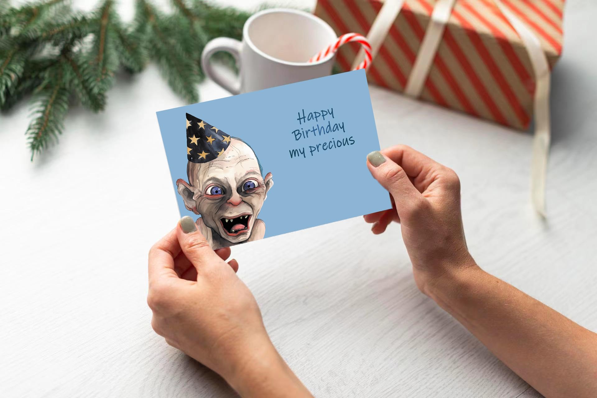 XXDJLP Humour Birthday Cards Gifts for Boyfriend Girlfriend, Awesome Best Friend Birthday Card for Him Her, Cheeky Bday Gifts Idea for Husband Wife, Happy Birthday My Precious Card