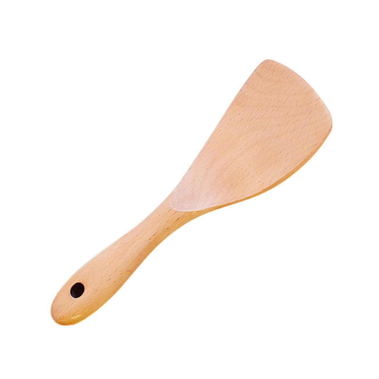 Operitacx Wooden Ladle Cooking Ladle Kitchen Scoop Wood Rice Paddle Rice Cooker Paddle Kitchen Paddle Wood Rice Scoop Wood Spatula Rice Spoon Wooden Paddle Bamboo Long Spoon