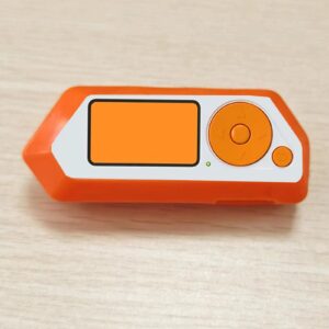 piaolgyi case for flipper zero, soft protective case cover for flipper zero bumper, accessories for flipper zero device, orange(no included the flipper zero)