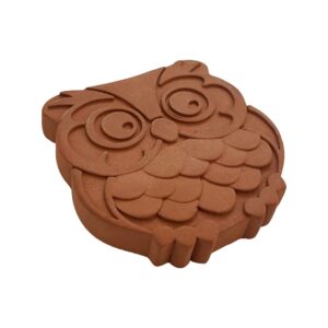 Fox Run Terracotta Brown Sugar Keeper and Saver, Owl, Set of 2