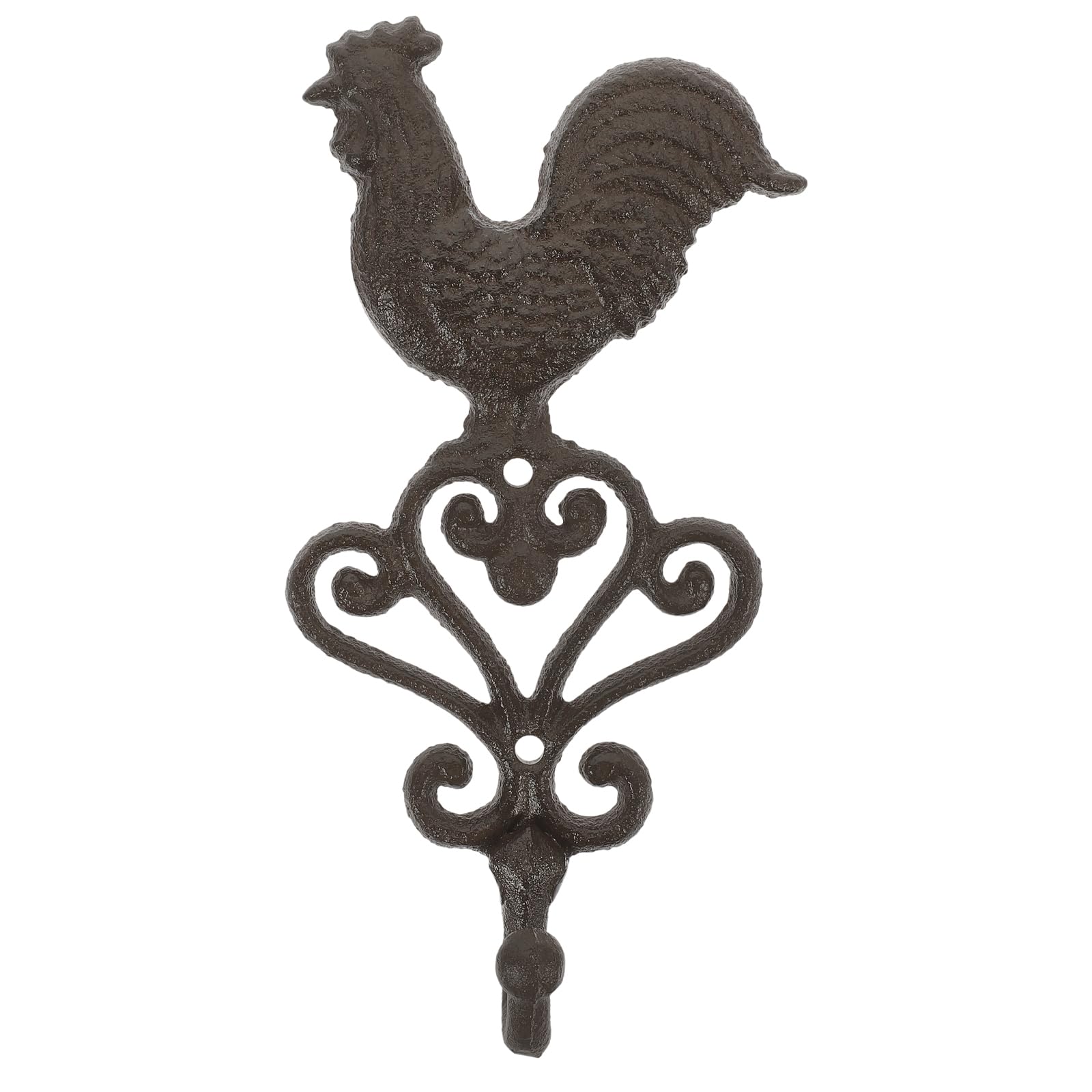 Cabilock Chickens Wall Hook Rooster Wall Hook Wall Mounted Iron Hook Vintage Farmhouse Wall Hook Animal Hanger Country Wall Hooks Coat or Key Holder Wall Hook for Hats Coats Keys Towels