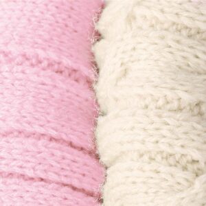 Roseelk 2 Pack Dog Sweaters for Small Dogs - Puppy Medium Warm Clothes in Winter, Turtleneck Pullover Design for Boy Girl Pet, Doggie, Cat, Kitten Chihuahua Bulldog Pug Beagles (S, Pink, Beige)