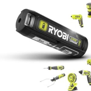 Ryobi RSDP4-120G 4V Cordless Pivoting Screwdriver (1 x 4V 2.0Ah)