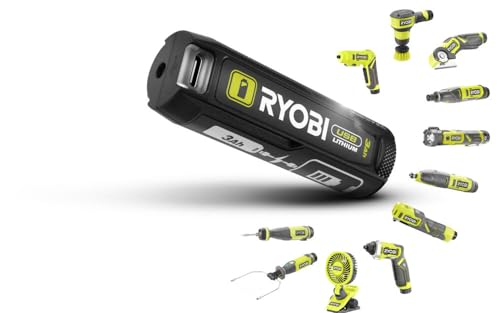 Ryobi RSDP4-120G 4V Cordless Pivoting Screwdriver (1 x 4V 2.0Ah)