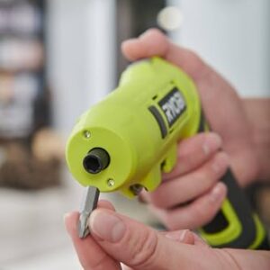 Ryobi RSDP4-120G 4V Cordless Pivoting Screwdriver (1 x 4V 2.0Ah)