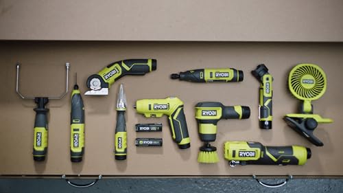 Ryobi RSDP4-120G 4V Cordless Pivoting Screwdriver (1 x 4V 2.0Ah)